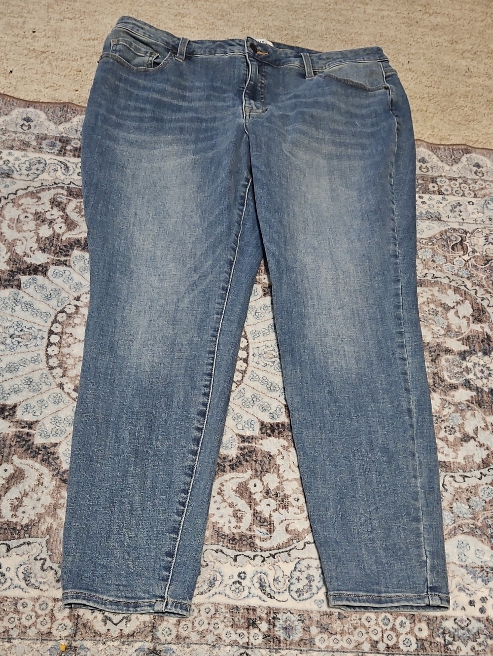 pistola Faded Blue Skinny Jeans
